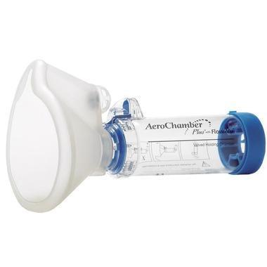 AeroChamber Plus Flow-Vu Adult with Large Mask (BLUE)