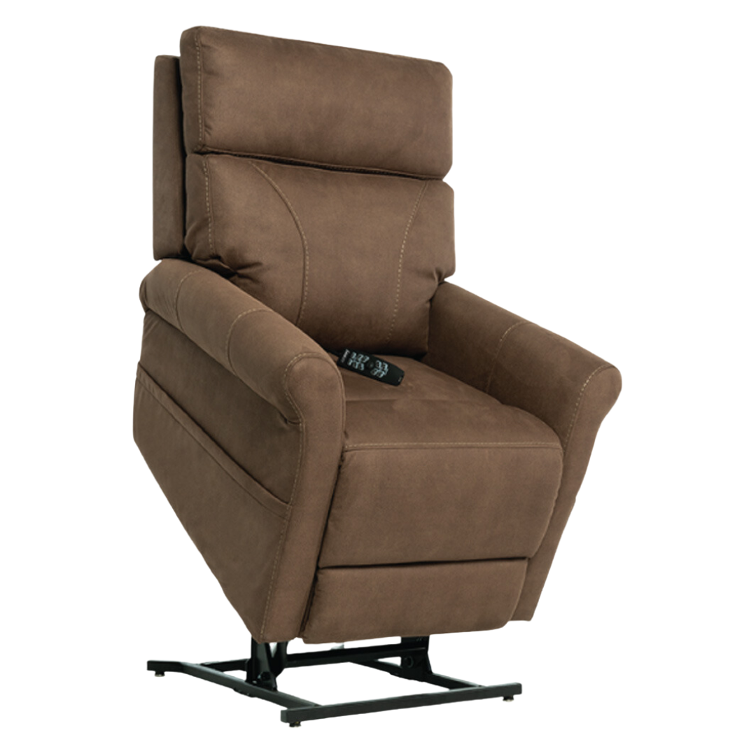 Power Recliner, you know you’re getting the best! With a full-width power headrest, you can lift your head, neck, and shoulders to get the support you need.