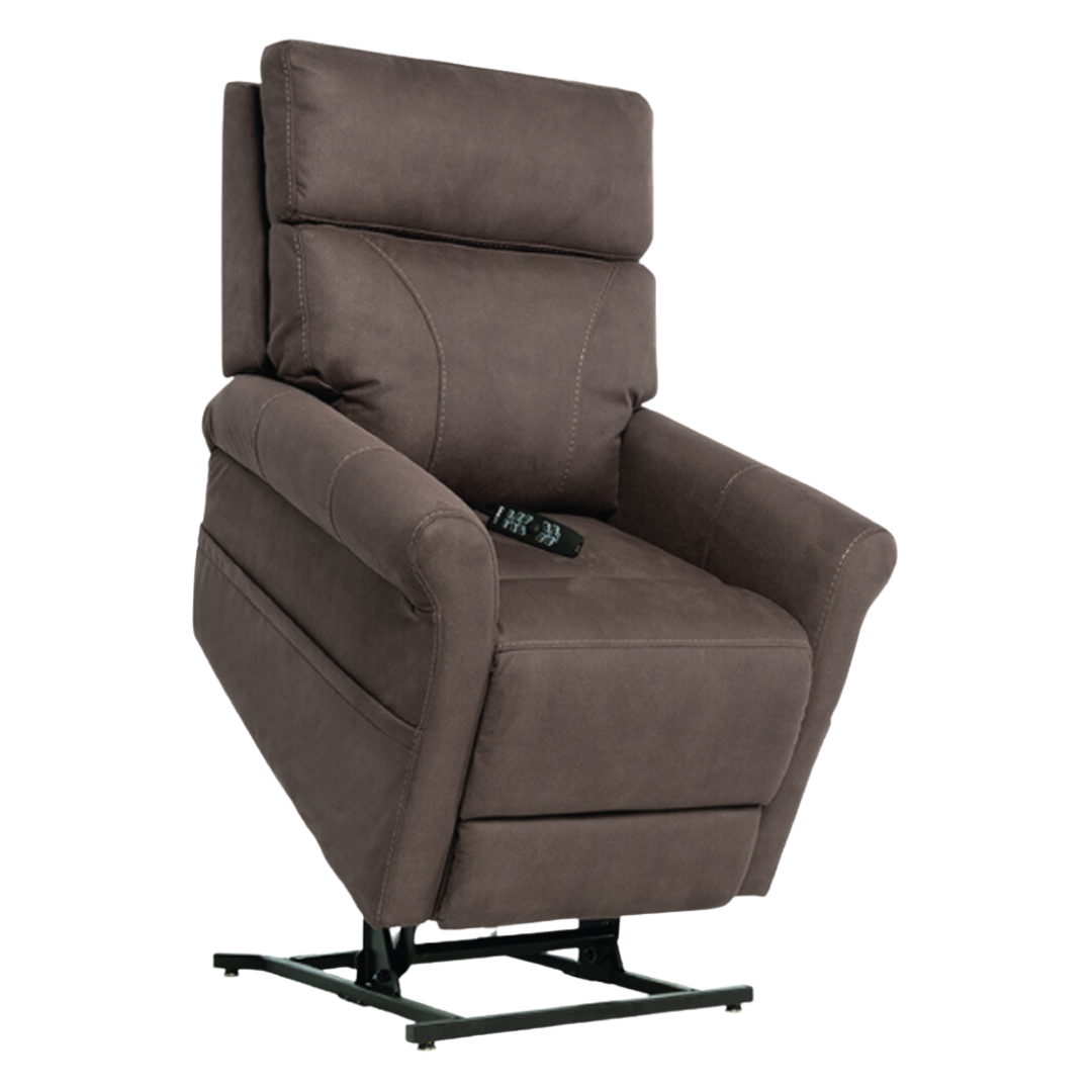 Power Recliner, you know you’re getting the best! With a full-width power headrest, you can lift your head, neck, and shoulders to get the support you need.