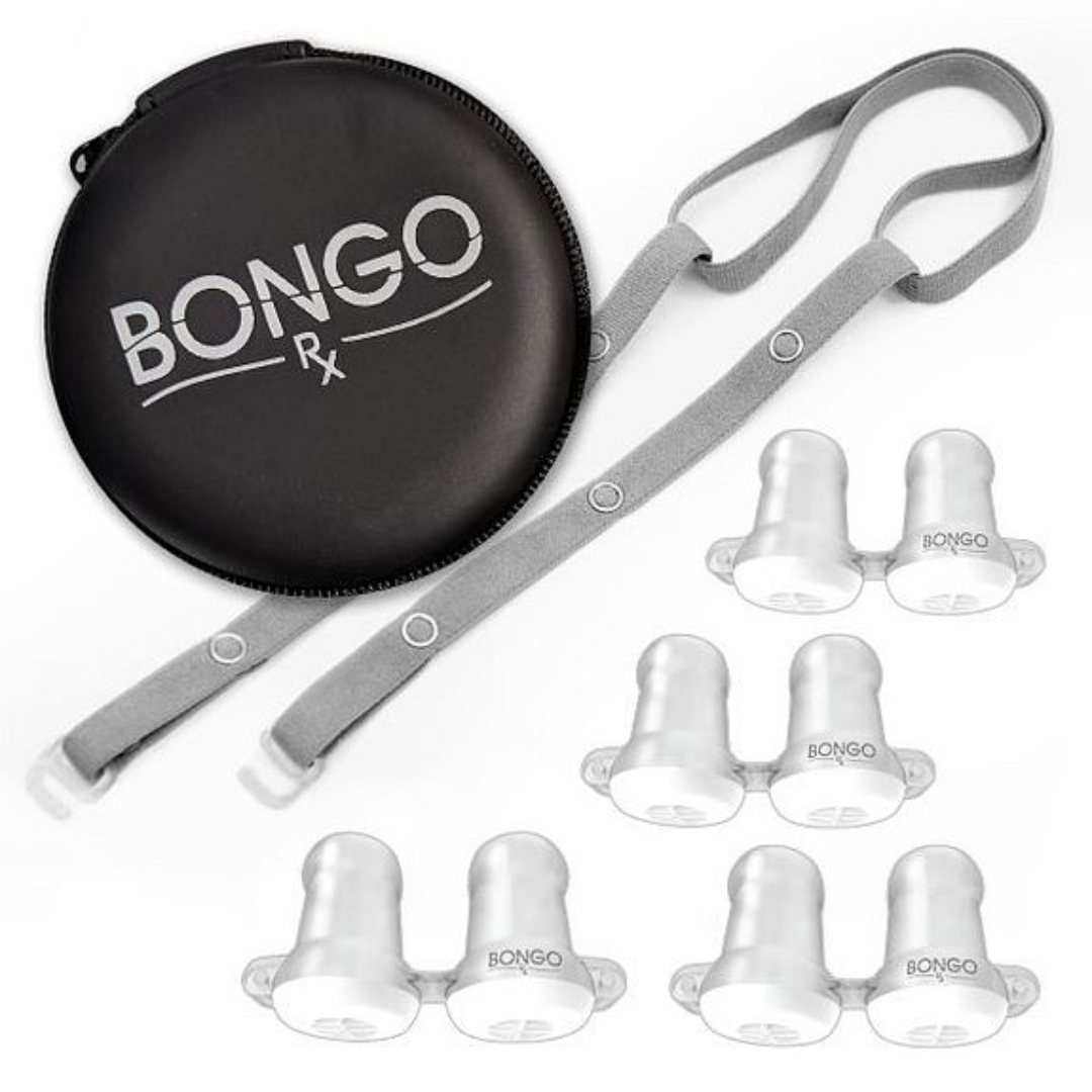 Bongo Rx Sleep Therapy Device, Starter Kit (contains 1 of SM, MD, LG & XL)