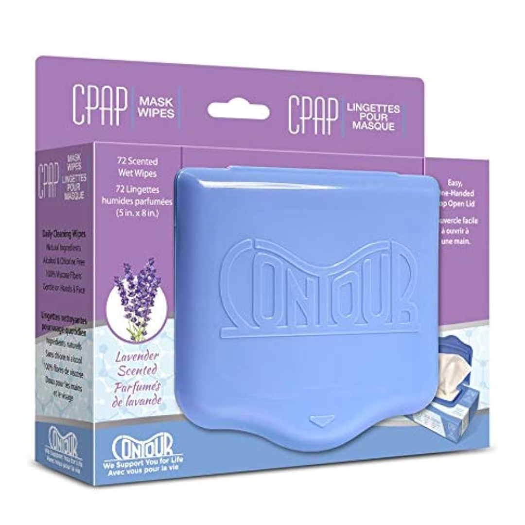 Contour Flat Pack CPAP Wipes 72 Wipes/Pack