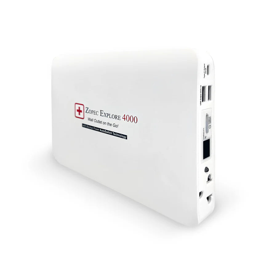 Zopec Explore 4000 Battery - CPAP Battery - 120Wh