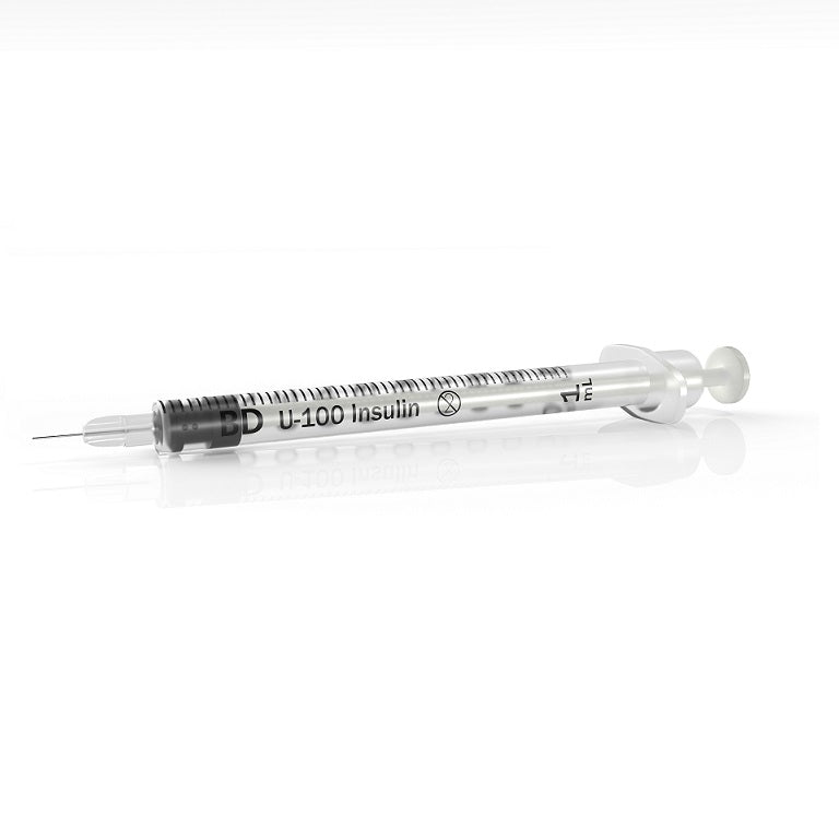 BD UltraFine II Syringe, 1CC 8mm 30G, 100/bx