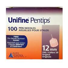 UniFine Pentips 12mm 29G, 100/bx