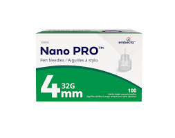 BD Nano PRO Ultra-Fine Pen Needles 4mm 32G