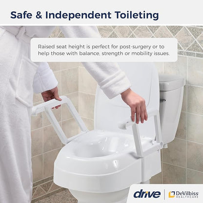 PreserveTech™ Universal Raised Toilet Seat