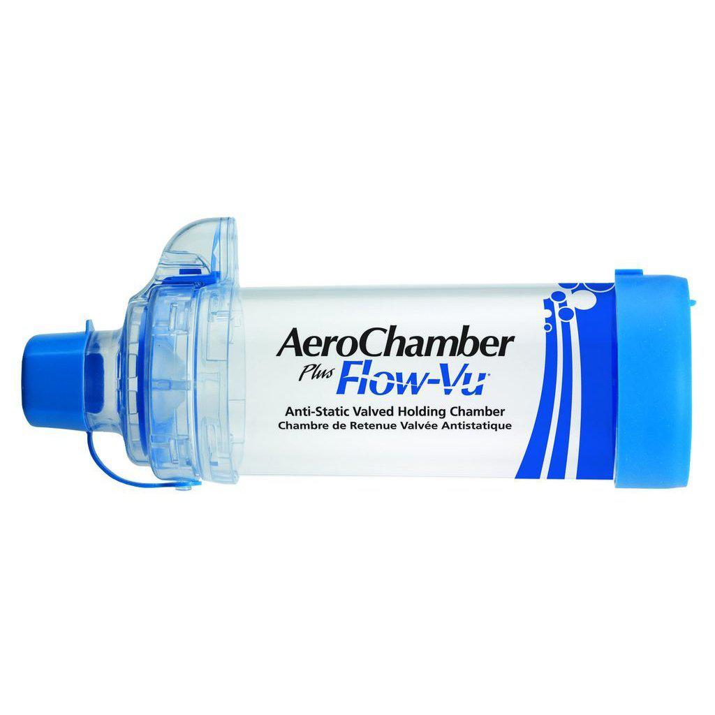 AeroChamber Plus Flow-Vu Adult with mouthpiece (BLUE)