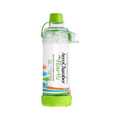 AeroChamber Plus Flow-Vu Youth with Mouth Piece (Green)