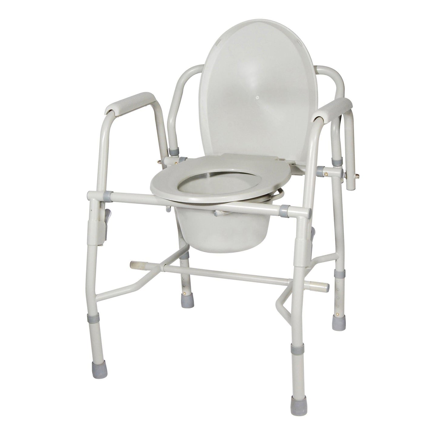 Deluxe Drop-Arm Commode