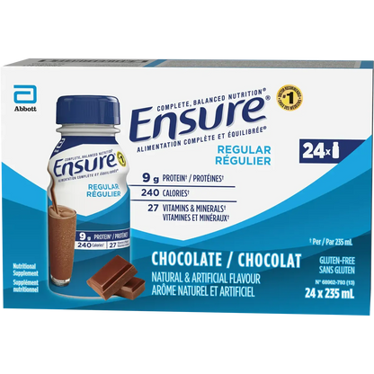 Ensure® Regular Nutritional Formula, 235mL x 24 bottles-Nutrition-Cardinal Health-Vanilla-capitalmedicalsupply.ca