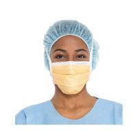 FLUIDSHIELD™ Surgical Mask, Level 3, Orange 50/BX-PPE-Cardinal Health-capitalmedicalsupply.ca