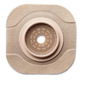 Hollister New Image CeraPlus Flat Skin Barrier, Red 2-1/4" (57mm), Cut-To-Fit Up To 1-3/4" (44mm), BX 5