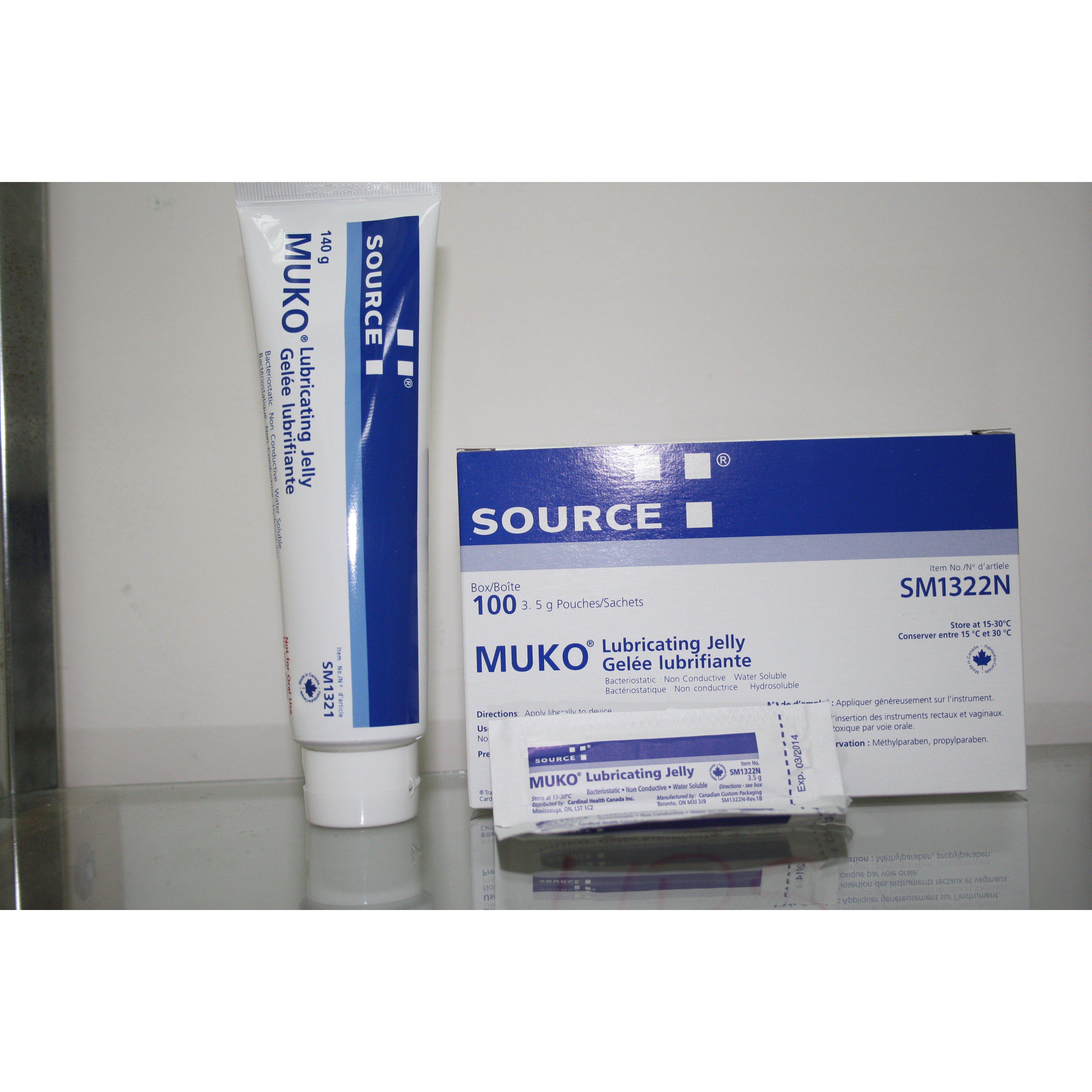 MUKO LUBRICATING JELLY, SIZE 140G TUBE – Capital Home Medical Equipment