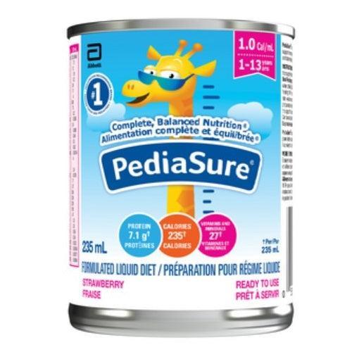 PediaSure Sole-source Nutritional Formula, 1Cal - 235mL x 12each/Case-Infant Formula-Cardinal Health-Chocolate-capitalmedicalsupply.ca