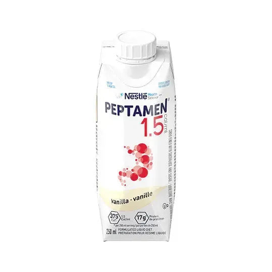 Peptamen 1.5 Peptide Based Formula - Vanilla (Tetra Prisma - 24 x 250 ml)-Nutrition-Cardinal Health-capitalmedicalsupply.ca