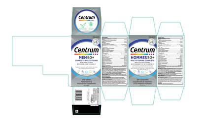 Centrum Men 50+ 250 Tablets