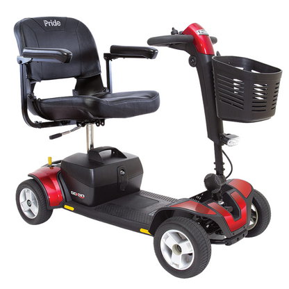 Go-Go Sport, 4-Wheel, Red & Blue Inserts, 17"x17" Foldable Seat, 18 Ah Batteries (2)