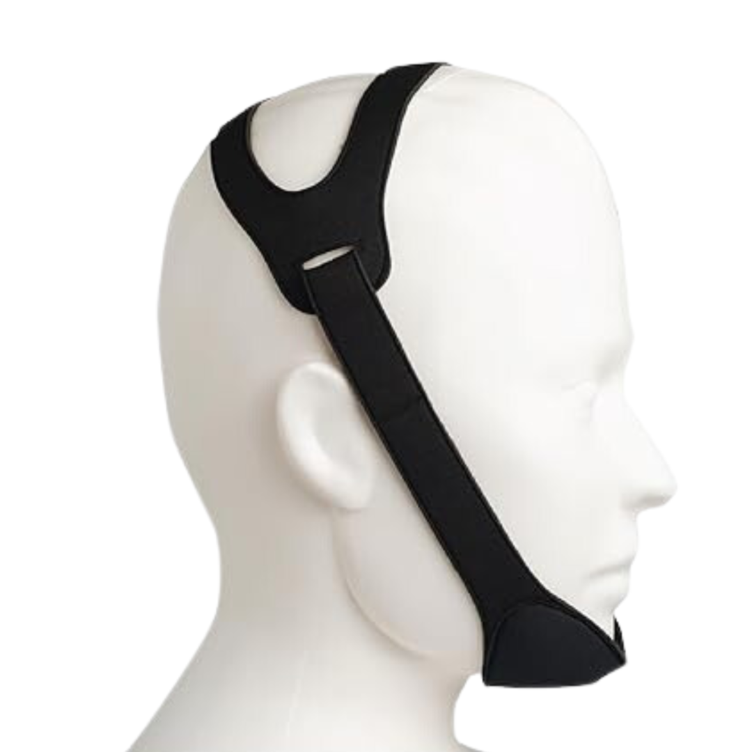 Halo style chinstrap