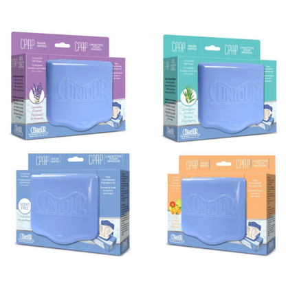 Contour Flat Pack CPAP Wipes 72 Wipes/Pack