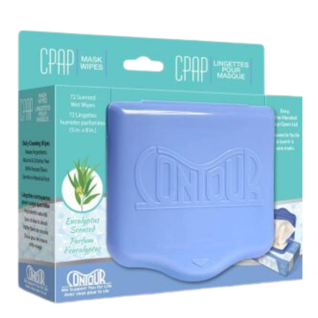 Contour Flat Pack CPAP Wipes 72 Wipes/Pack