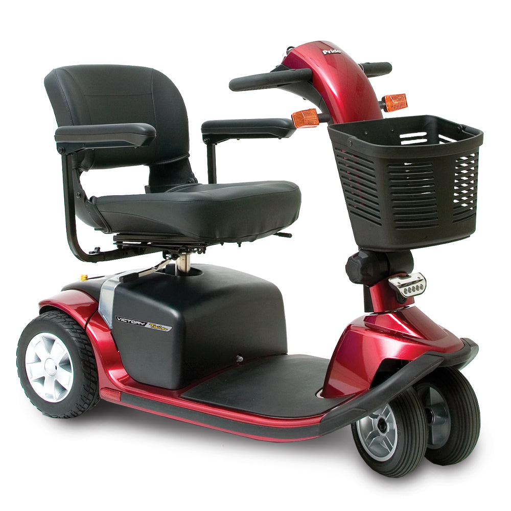 Pride Victory Twin 4-Wheel Scooter, 18" x 17" Seat