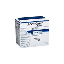 Accu-Chek® Aviva Test Strip, 100/bx