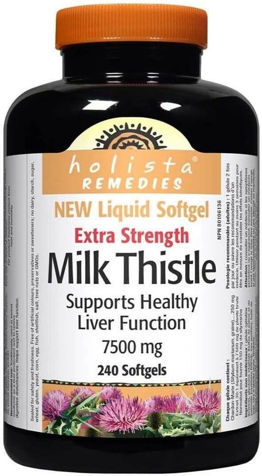 Holista Milk Thistle 7500mg 240 Capsules