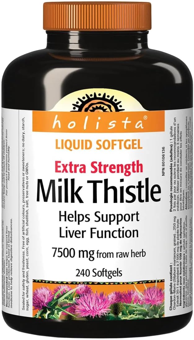 Holista Milk Thistle 7500mg 240 Capsules